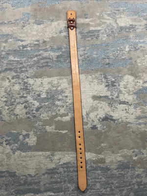 Floral Laser Cut Western Leather Belt Cowgirl Rodeo Size M/L thumbnail 3
