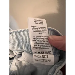 PacSun Pintuck High Waisted Jeans Womens Size 24 Indigo Blue‎ Bootcut Buttonfly thumbnail 6