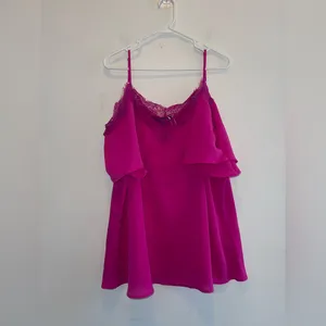 Davi & Dani Like New Pink Shirt Sz 3X thumbnail 2