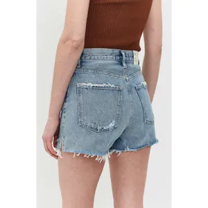 AGOLDE Dee Vintage High Rise Shorts Medium Wash Distressed Size 27 100% Cotton thumbnail 10