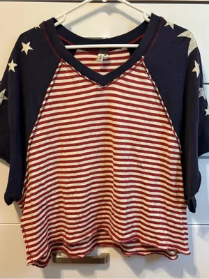 Free People American Flag Top thumbnail 2