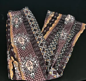 Amazon Hippie Bellbottom Stretchy Groovy Pants size Medium thumbnail 1