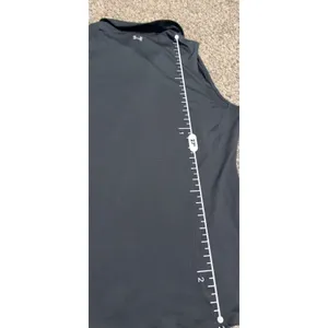Under Armour Womens Zinger Sleeveless Golf Polo Shirt Black HeatGear XL New thumbnail 7