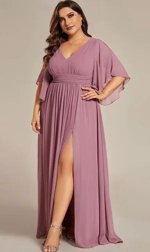 Ever Pretty Orchid Bridesmaid Dress thumbnail 1
