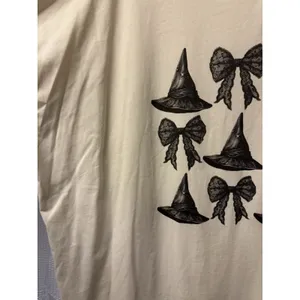 Chicsoul Women's XL Oversized 100% Cotton Witch hats and‎ Bow Tee Soft Comfort thumbnail 4