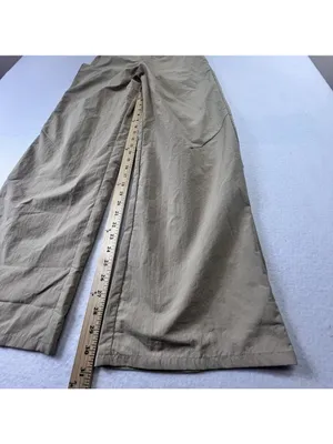 Zara Strapless Jumpsuit Off The Shoulder Wide Leg Khaki Size S Blogger Fav New thumbnail 16
