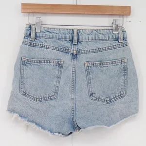 Primark Shorts Womens 4 Denim Co. Light Wash Distressed Raw Hem Excellent thumbnail 4