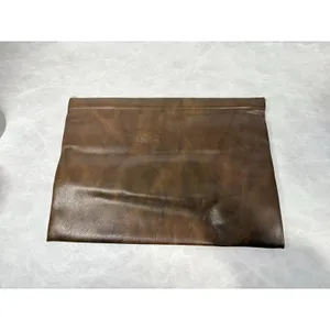 Vintage Portfolio Folder Denver National Bank Branded 12" x 16"‎ Brown thumbnail 4