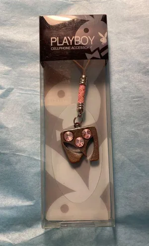 New Playboy Bunny Ears Pink Bling Rhinestones Cellphone Accessory thumbnail 2