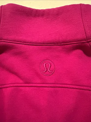 Lululemon size medium large scuba Women's oversized half zip Pullover Sweater thumbnail 7