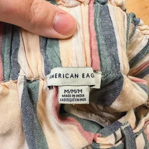 American Eagle Striped Casual Joggers thumbnail 6