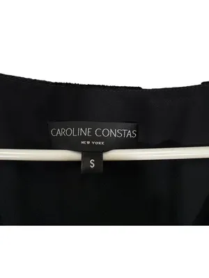 Caroline Constas Olena Velvet Burn Out Mini Dress Size Small thumbnail 11