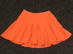 Urban Outfitters Coral XS Pleated Skirt thumbnail 1