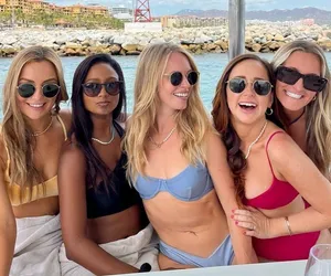 Abercrombie Blue Shimmer Bikini thumbnail 9
