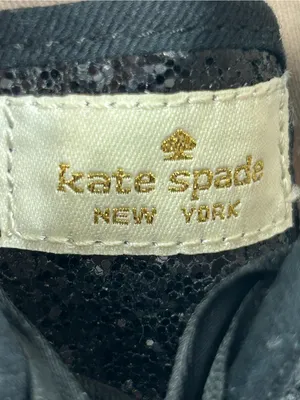 Kate Spade x Keds Black Glitter Sneakers Size 10 thumbnail 8