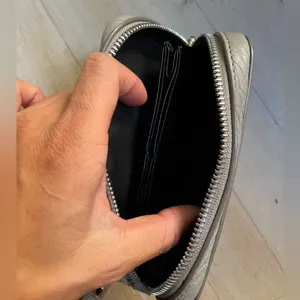 Alexander Wang $595 Fumo Pebbled Lambskin Wristlet, Oyster Grey, NWOT thumbnail 4