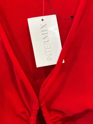 ALC Frank Leslie LS Mini Dress Size 8 NWT Red Long Sleeve $495 thumbnail 4