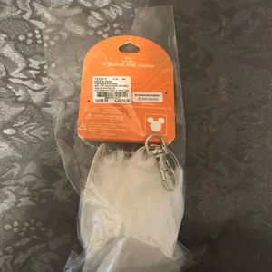 Disney Black and White Jack Skellington Keychain thumbnail 2