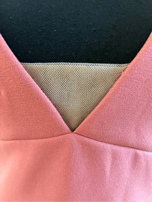 Elliatt Aster Dress Rosewood Pink Bow Shoulder Cocktail Mini Dress Sz M Modern thumbnail 7