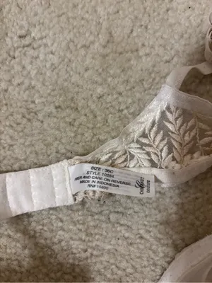 Cabernet Sheer Embroidered Underwire Bra Size undefined thumbnail 2