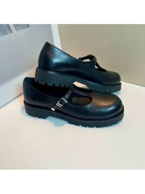 Michael Kors Women's Darrington Mary Jane Leather Shoes Black Sz 8.5 thumbnail 4