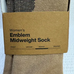 Burton Emblem Midweight Sock - Tan and Black thumbnail 5