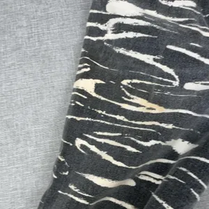 Vintage Guess By Georges Marciano Jeans Womens 28 Gray Zebra Skinny Ankle Zip thumbnail 9
