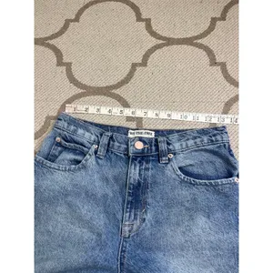 We The Free Tinsley Baggy High Rise Wide Leg Jeans Size 26 Raw Hem, OB1588873 thumbnail 9