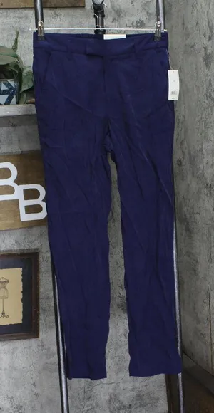 A New Day Womens High-Rise Stovepipe Trousers 93011182 Blue 6 thumbnail 1