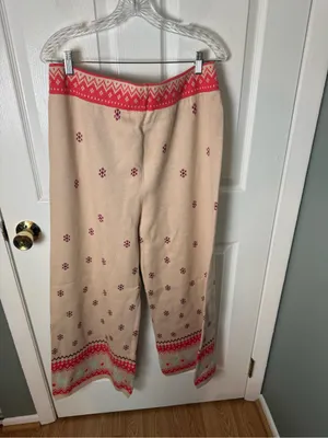 Free People Dream Whispers Pants in Flock Tales XL thumbnail 4