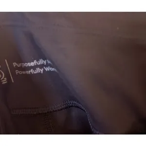 Athleta Black Biker Shorts with Mesh‎ Inserts - Size ST Tall thumbnail 4