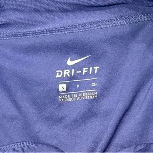 Nike Dri-Fit Lined Blue/Purple Running Activewear Shorts Small Drawstring thumbnail 3