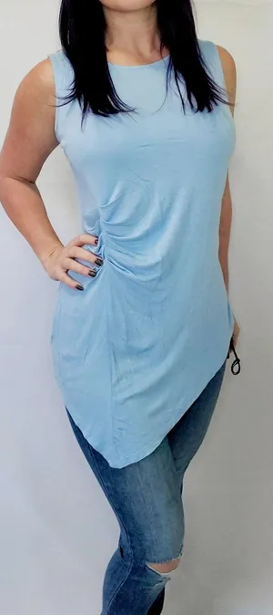 Ruched Side Top thumbnail 1