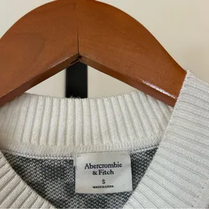 Abercrombie & Fitch Checkered Mock Neck Mini Sweater Dress‎ Short Sleeve Size S thumbnail 6