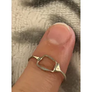 ring band sterling silver 925 beautiful unique size 4 thumbnail 4