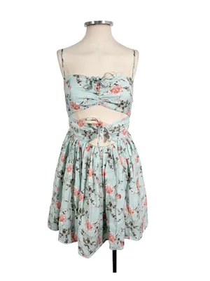 NEW Hello Molly Rosy Days Mini Dress Size 6 thumbnail 2