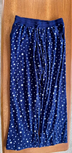 Blue Star Print Pajama Pants thumbnail 1