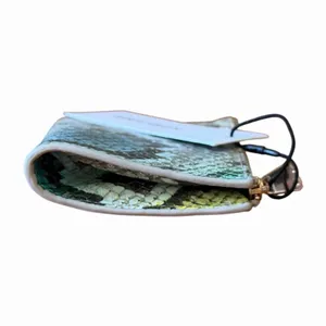 Brahmin NWT Mckenna Coin Purse Small Pouch Clutch Cerulean All Over Snake Print thumbnail 8