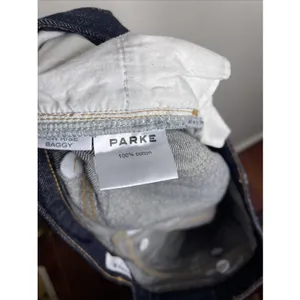 Parke Low Rise Baggy Jean in Dark Wash Blue Sz 29 thumbnail 11