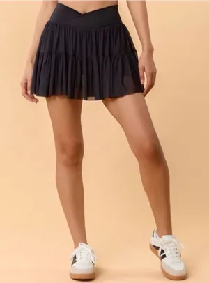 NWT! Blogilates Viral Taylor Swift Popflex Ballerina Skirt Skort Black (Small) thumbnail 1
