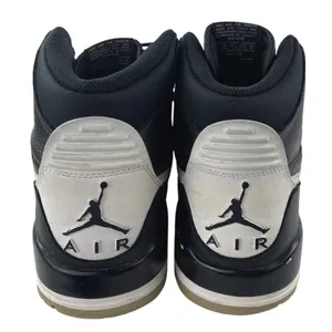 Nike Air Jordan Legacy 312 Oreo Men's Black Leather High Top Sneakers Shoes 12 thumbnail 3
