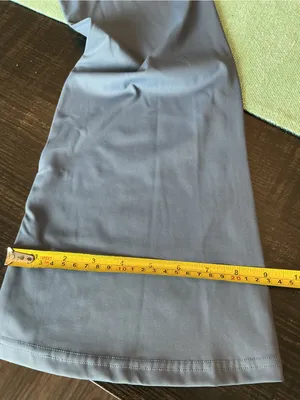 Blue Athletic Flare Jumpsuit Nylon Spandex Pockets Size M Size M thumbnail 10