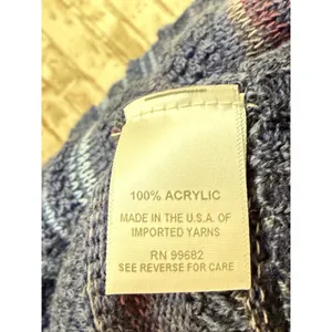 Dress Barn XL‎ Womens Sweater Acrylic Dweater Pull Over NEW Blue Stripe thumbnail 6