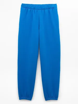 New Athleta M Forever Fleece Jogger Breaker Blue Medium Regular thumbnail 7