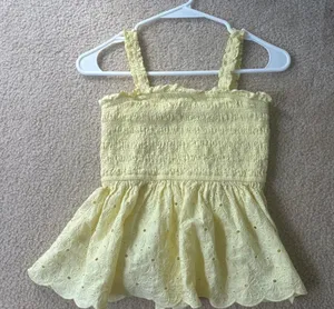 Altar'd State Yellow Floral Dress XS thumbnail 1