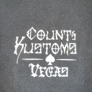 Count's Kustoms Las Vegas grunge skeleton cross tshirt size Small thumbnail 3