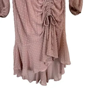 Hello Molly NWT Blush Pink Dress – Romantic & Flowy - Women’s Size XS thumbnail 5