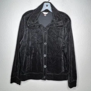 Vintage White‎ Stag Velour Jacket Size XL thumbnail 5