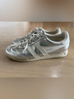 Gola Torpedo Glimmer sneaker silver / off white size 9 thumbnail 8
