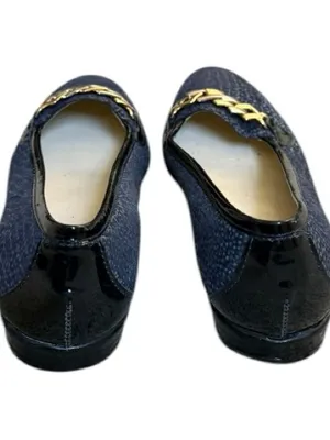 Amalfi Rangoni Leather Navy Oste Loafer Flats Shoe Size 6.5 NWOB thumbnail 3